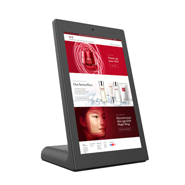 Synchronous Asynchronous Dual-mode All-in-one Wireless Digital Poster Indoor OEM Multimedia Player Box LED Screen WebOS Retailer