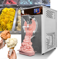 Prix de la machine à crème glacée dure italienne électrique de bureau automatique commerciale industrielle pour les entreprises