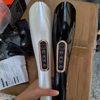 Pistolet de massage sans fil portable rechargeable, 15 niveaux de vitesse, contrôle de la minuterie pour un massage profond du corps entier