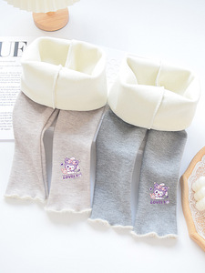 <span class=keywords><strong>Leggings</strong></span> invernali da ragazza con stampa cartoon, casual, caldi, traspiranti, monopezzo, foderati in pile, a gamba dritta, lunghi, ispessiti per uso interno/esterno - Product Image 2