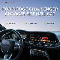 Écran tactile autoradio Android ACARDASH pour Dodge Challenger/ Charger SRT Hellcat 2010-2023 CarPlay sans fil Multimédia