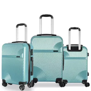 OLIVI-fundas para maletas de ABS, diseño OEM personalizado, Color puro, carcasa dura, bolsa de equipaje de viaje con alta capacidad