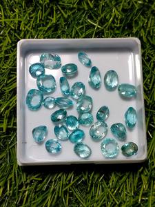 Tự Nhiên Màu Xanh Màu Xanh Lá Cây Campuchia <span class=keywords><strong>Zircon</strong></span> Mặt Kết Hợp Hình Dạng Đá Quý Cho Đồ Trang Sức Làm Hiệu Chuẩn Số Lượng Lớn Sản Phẩm - Product Image 3