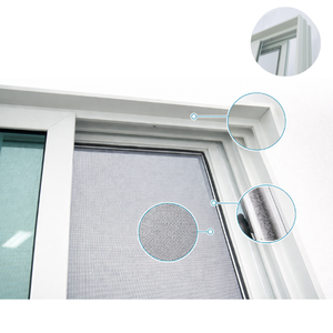 หน้าต่างบานเลื่อน uPVC Hoffen Plus ขนาด 150x110 ซม. กรอบสีขาว พร้อมมุ้งลวด หน้าต่างกระจกบานเลื่อน กันเสียง กันน้ำ จากประเทศไทย - Product Image 6