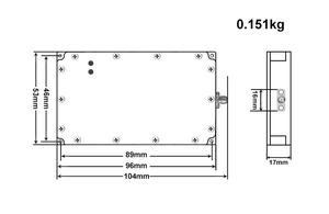 Módulo de Potencia RF de 110-190MHz y 30w con VCO de Largo Alcance para Gestión RF en Seguridad Industrial - Product Image 6