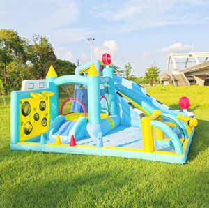 معدات لعب للأطفال قابلة للنفخ قابلة للتخصيص مع مصنع منزلق-أفضل مجموعة قلعة للتسلق - Product Image 2