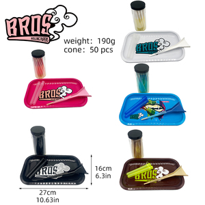 6-piece Multifunctional Herbal Grinder Set Metal Grinder Combination,easy to Clean Complete Smoking Accessory Gift <b>Box</b> Popular - Product Image 6