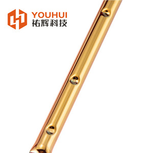 Lampe infrarouge Youhui entièrement plaquée or 1500W 235V pour sauna, chauffage de salle, alimentation électrique - Product Image 2