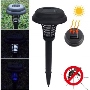 Lampe Solaire Anti-Moustiques Extérieure, Éclairage de Jardin Étanche en Plastique Écologique pour le Contrôle des Nuisibles - Product Image 4