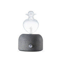 Diffuseur d'huiles essentielles sans eau, atomiseur de parfum, lumière nocturne à sept couleurs, alimenté par USB, capacité de 20 ml, pour la maison, le salon de beauté