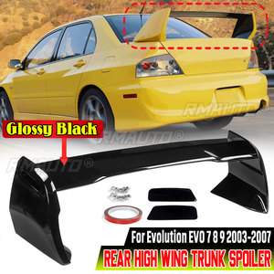 สปอยเลอร์หลังรถยนต์แบบใหม่สำหรับมิตซูบิชิ แลนเซอร์ อีโวลูชั่น EVO 7 8 9 ปี 2003-2007  ลิ้นสปอยเลอร์ฝากระโปรงท้าย - Product Image 1