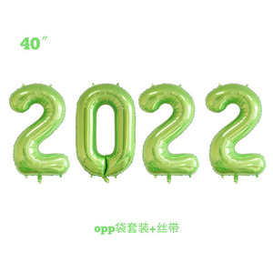 Happy New Year <span class=keywords><strong>2022</strong></span><span class=keywords><strong>ลูกโป่ง</strong></span>ฟอยล์ตัวอักษรปาร์ตี้ขนาด40นิ้ว, ชุดแบนเนอร์จดหมายที่ระลึกการ์ดบรรจุภัณฑ์ขายปลีก
