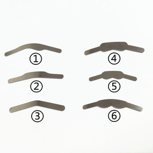 Hojas de Acero Inoxidable para Recortar Cejas 66x8mm 64x6.5mm 63.5x6mm 65x8mm 52x7.5mm 64x7mm para un Modelado Preciso Estilo Chino - Product Image 2