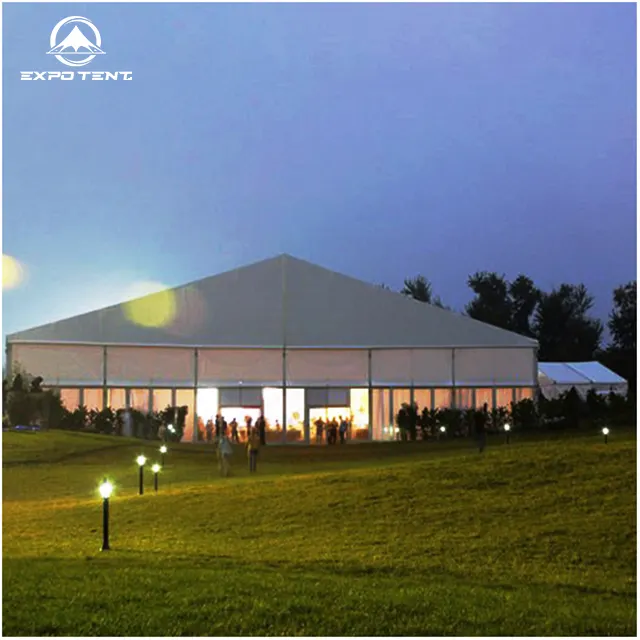 مخصص في الهواء الطلق الألومنيوم 500 الناس قدرة الزفاف سرادق حفلات خيمة الحفلات للبيع