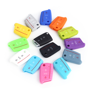 Tùy chỉnh các loại màu Silicone chìa khóa xe trường hợp bao gồm cao su xe điều khiển từ xa bao gồm mô hình Polo - Product Image 6