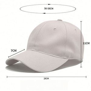 Soft Cotton Baseball Cap Custom Logo Sun Hat for Men & Women - Bulk Promotional Headwear - Product Image 4