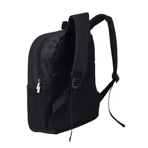 Mochila con estampado de panda, bolsillo frontal cuadrado, cierre de cremallera de poliéster, para niños y niñas, mochila escolar de dibujos animados en 3D - Product Image 5