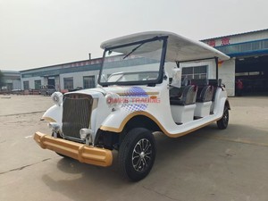Vehículo Eléctrico Retro Clásico para Turismo, Ideal para Parques Temáticos, Bodas y Servicios Hoteleros - Product Image 4