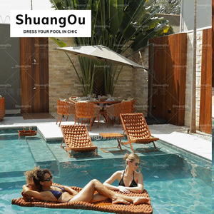Carreaux de mosaïque en céramique imitation marbre pour hôtel, spa, salle de bain, intérieur, extérieur, <span class=keywords><strong>Hawaii</strong></span>, été, vert, jaune, piscine, porcelaine, 300x300 mm - Product Image 5
