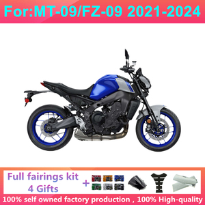Kit Completo de Carenado para Motocicleta, Compatible con Yamaha MT09 FZ09 <span class=keywords><strong>FZ</strong></span> MT <span class=keywords><strong>09</strong></span> <span class=keywords><strong>2021</strong></span> 2022 2023 2024, Kits de Carenado para Carrocería - Product Image 2
