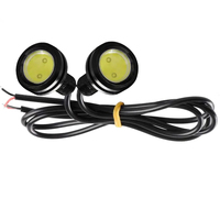 YEL3 Voiture Eagle Eye Led En Alliage D'aluminium 3 Couleurs Led Eagle Eye Lumières 12V Parking Signal Lampes