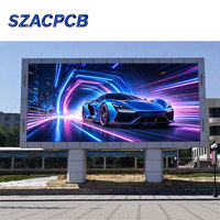 Écran LED COB haute performance avec luminosité de 5500 cd et fréquence de rafraîchissement de 3840 Hz pour une visualisation claire en extérieur et une vidéo sans scintillement