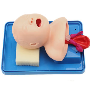 Geavanceerde Pvc Pediatrische Luchtpijp Intubatie Model Pasgeboren Baby Luchtweg Trainers Manikin - Product Image 2
