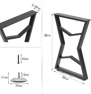 Pieds de canapé modernes en acier de haute qualité Western Money Logo Style Top Fashion Cadres de meubles pour chambre à coucher salle à manger école Mark Gua - Product Image 2