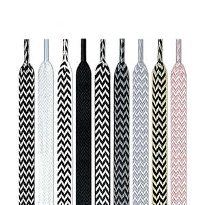 Nedeins — lacets en toile épais, cordons de longueur 1.5cm, motif ondulé, longs, à la mode Lan-Vin, <span class=keywords><strong>SB</strong></span> <span class=keywords><strong>Dunk</strong></span> AJ1/AF1 - Product Image 2