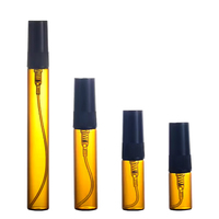 Flacons vaporisateurs de parfum de 2 ml, 3 ml, 5 ml, 10 ml, petits flacons en verre avec pompe pulvérisatrice en plastique, mini flacons testeurs