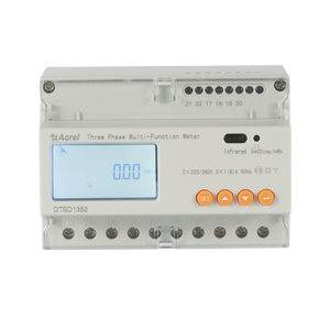 <span class=keywords><strong>Compteur</strong></span> d'énergie bidirectionnel triphasé Acrel DTSD1352-C, moniteur des harmoniques du 2ème au 31ème, configuré avec plusieurs onduleurs Solis - Product Image 5