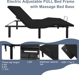 <span class=keywords><strong>Letto</strong></span> Ospedaliero Regolabile con Motore Silenzioso, <span class=keywords><strong>Sponde</strong></span> Laterali e Alta Capacità di Carico per Anziani e Post-Operatori - Product Image 5