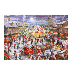 Puzzle en papier personnalisé de 1000 pièces, jouet DIY, cadeau pour adultes avec impression personnalisée directement du fabricant - Product Image 6