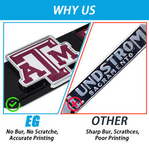 Beste Bedrukte Plastic Hologram Koolstofvezel Kentekenframe Fabricage Voor Promoties - Product Image 2