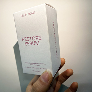 Boîte d'emballage artisanale spéciale gaufrée, motif estampé à chaud, boîte cadeau en carton, boîte pliante <span class=keywords><strong>créative</strong></span> pour parfum - Product Image 3