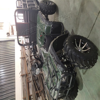 Quad 4 roues tout-terrain 300cc à transmission par arbre, idéal pour la plage