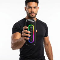 TG428PRO Enceinte sans fil personnalisée en gros, Subwoofer intelligent mini étanche avec LED RGB, Enceintes portables pour gaming