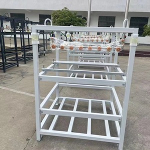 Aluminium 4-Unit <b>Cylinder</b> Frame Trolley Industrial <b>Gas</b> Nitrogen <b>Cylinder</b> Assembly with Hose and Rigid Manifold - Product Image 3