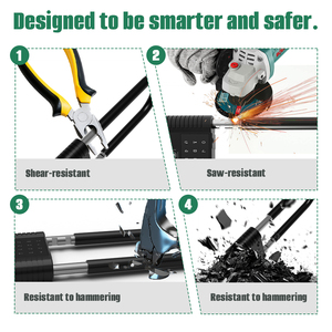 Cerradura eléctrica de acero inoxidable 304, seguridad recargable para uso en exteriores - Product Image 5