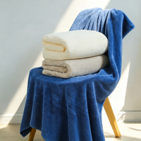 Ensemble de serviettes de bain en polaire corail à motif ananas, séchage rapide, respirant, doux, absorbant, pour salle de bain, maison, hôtel, spa, douche quotidienne
