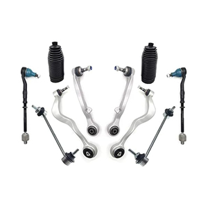 12 PCs Suspension Steering Kit With Front Lower Forward Control Arm Replacement for Bmw E60 04-07 525i 530i 09-10 528i 530i