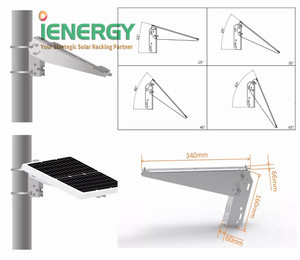 Sistema de Montaje de Paneles Solares para Uso en Exteriores y Casas Pequeñas, de Aluminio, con Garantía de 10 Años, Fácil Instalación, Opciones de Poste/Pared - Product Image 2