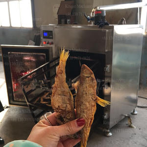 เตารมควันไส้กรอกอัตโนมัติเต็มรูปแบบ,เตารมควันเบคอนรมควันสำหรับร้านอาหารจีนไส้กรอกไก่ปลา - Product Image 3