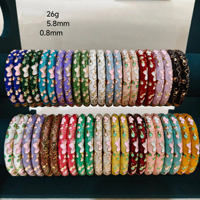 Nouveau Bracelet Coloré Style Ethnique Rétro Luxe Léger Niche Haut de Gamme Accessoires Polyvalents Bijoux Fins Or 18K