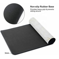 Grand tapis de souris de jeu en caoutchouc marbré 900x400mm, non toxique, impression par sublimation couleur personnalisée, emballage en sac OPP, certifié RoHS
