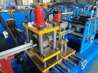 Machine de formage de rouleaux en C entièrement automatique-Ligne de production de profilés en acier à section C à grande vitesse