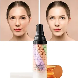 Base <span class=keywords><strong>de</strong></span> <span class=keywords><strong>Teint</strong></span> 4-en-1 40g : Crème Tri-couleurs Éclaircissante, Contouring, Isolation des Couleurs, Imperméable – Base <span class=keywords><strong>de</strong></span> Maquillage Naturelle - Product Image 5