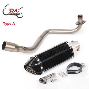 ระบบท่อไอเสียแบบเต็มสำหรับรถจักรยานยนต์ ท่อเชื่อมต่อสแตนเลส สำหรับ HONDA MSX125 <span class=keywords><strong>MSX</strong></span> <span class=keywords><strong>125</strong></span> ปี 2012-<span class=keywords><strong>2015</strong></span> - Product Image 2