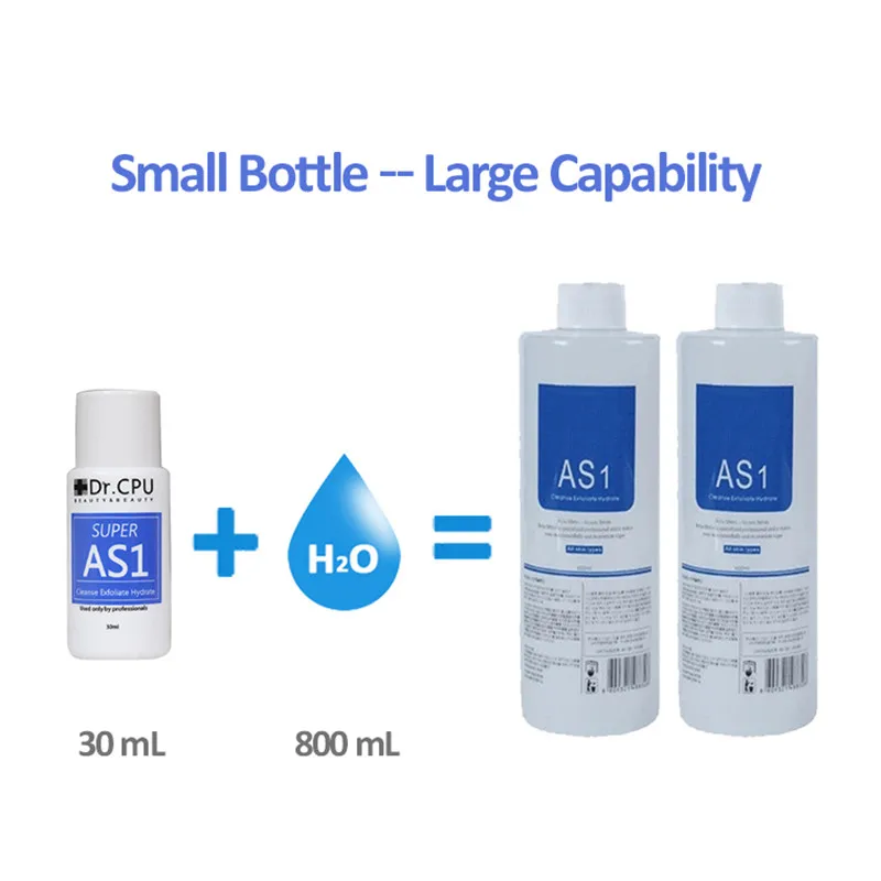 Authentic AS1 SA2 AO3 Aqua Peeling Solution 30ML Face Clean Facial Cleansing Blackhead Export Liquid Repair
