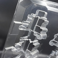 Grande boîte blister transparente mince personnalisée plateau de formation thermique emballage blister